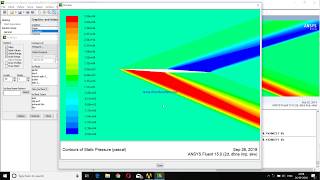 2D ANALYSIS OF SUPERSONIC FLOW OVER WEDGE FINAL PART [upl. by Leahey]