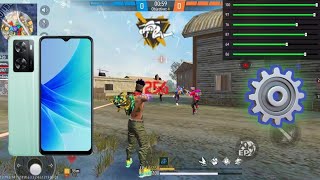 Oppo A57 Free Fire Gameplay Test  My Headshot Sensitivity Setting Dpi [upl. by Ariaj]