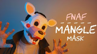 How to make the Mangle Mask using Paper  DIY FNAF Mask [upl. by Akselav]