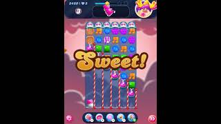 Candy Crush Saga Level 3489 Get 1 Stars 20 Moves Complete [upl. by Ecilayram]