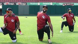 Segundo día de entrenamientos Gigantes del Cibao 2023 [upl. by Eldredge]