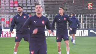 Trening reprezentacije Srbije pred duel sa Danskom Niš 17 11 2024 [upl. by Hessler]