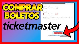 ✅COMO COMPRAR BOLETOS EN TICKETMASTER POR INTERNET [upl. by Ellecram]