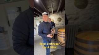 Royal Lochnagar Hand Filled Bottle travel alcohol spirits scotland whiskey solo tour sunny [upl. by Ayian]