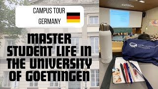 Campus Tour  University of Göttingen Germany Campus එකේ වටයක් යමු  කොහොමද මන් Visa apply කලේ [upl. by Karr204]