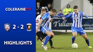 HIGHLIGHTS  Coleraine FC 22 Glentoran  7th December 2019 [upl. by Nnahgiel946]