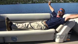 2014 Princecraft Vectra 23 Pontoon Boat Boat Review  Performance Test [upl. by Sinnelg963]