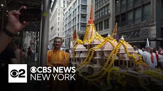 Controversy swirls at 42nd annual India Day Parade in NYC [upl. by Koloski]