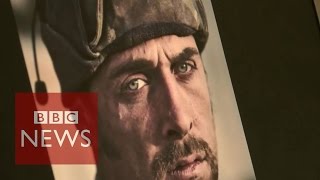 War photography Guys with a 1000 yard stare BBC News [upl. by Wera]