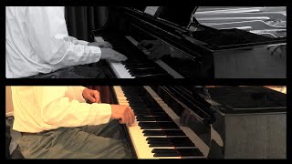 Francesco Crosara  Preludio Flamenco  Piano Duet  The Yamaha Disklavier Piano Jazz Project  4K [upl. by Ahsiakal824]