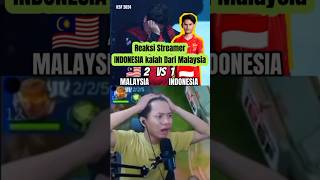 REAKSI STREAMER INDONESIA VS MALAYSIA MATCH 3 IESF 2024 indonesiavsmalaysia mlbb iesf2024 [upl. by Narcis]