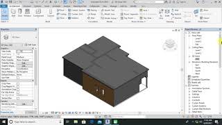 How to Create Parapet and Concrete Roof in Revit in a Simple Way [upl. by Bixler]