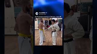 Jiri Prochazka training karate in Japan🥋 [upl. by Iht677]