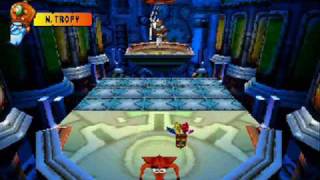 Crash Bandicoot 3  Warped All Boss Battles Part I [upl. by Armilla125]