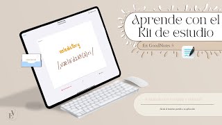 Kit de estudio en GoodNotes 5 · Study Kit GoodNotes 5  EV Digital Stationery [upl. by Ainad]