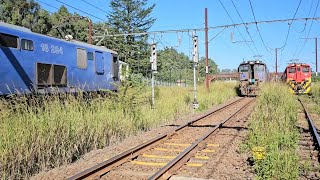 An Hour of good action on the NATCOR mainline between Johannesburg and Durban [upl. by Aleac]