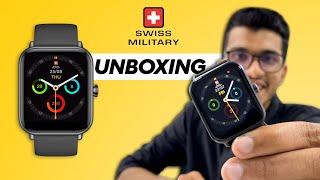 Swiss Military Alps Smartwatch Unboxing Overview  Mytechbite [upl. by Leveridge66]