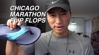 OOFOS RECOVERY SANDALS  CHICAGO MARATHON 2017 EDITION [upl. by Ardnosac]