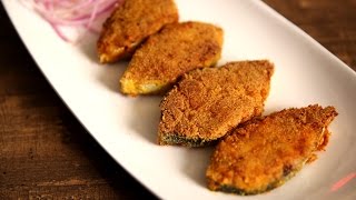 Rava Fish Fry Recipe  How To Make Mangalore Style Fish Fry  Surmai Fry  Masala Trails [upl. by Anitirhc]