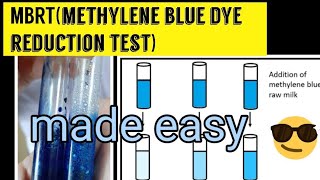 MBRT methylene blue dye Reduction Test check milk 🥛quality [upl. by Christin]