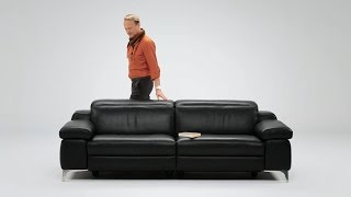 Natuzzi sofa collection  Duca Natuzzi Italia sofa [upl. by Corabelle]