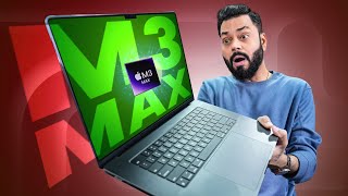 M3 Max MacBook Pro Unboxing amp First Look⚡Max Performance At Max Price [upl. by Ratib]