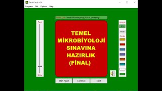 Mikrobiyoloji Soru Cevap FİNALE HAZIRLIK [upl. by Evetta]