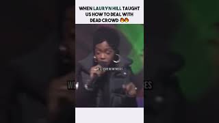 Lauryn Hill showing how to hype up a crowd 🔥 [upl. by Elwyn]