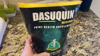 Review of the Nutramax Laboratories Dasuquin with MSM Joint Health Supplement for Large Dogs [upl. by Hgielak]