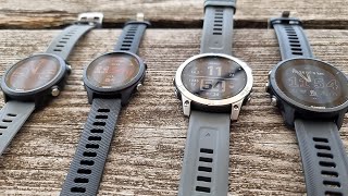 Garmin 955 vs Fenix 7 vs 255 vs 245 Comparison [upl. by Naomi]