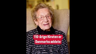 110årige Kirsten er Danmarks ældste [upl. by Ahso]