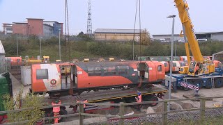 Old Glasgow Subway Carriages  STV News Report Fraser Nicoll [upl. by Hullda74]