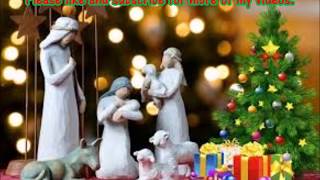 O Holy night by Nat King Cole lyrics [upl. by Llirret]