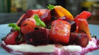 Möhrensalat mit Rote Beete  Rezept und Anleitung [upl. by Areht470]