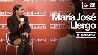 Entrevista a MARÍA JOSÉ LLERGO  Santander SMUSIC YEAR ONE [upl. by Iroj]