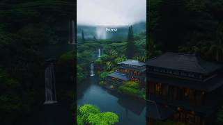 Japanese villa ✨ai youtubeshorts viralvideo architecture [upl. by Cornell]