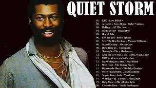 QUIET STORM GREATEST 80S 90S RampB SLOW JAMS Peabo Bryson Teddy Pendergrass Rose Royce and more [upl. by Derej]