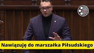 Łukasz Mejza quotwam kury szczać prowadzać a nie politykę robićquot [upl. by Enialedam557]