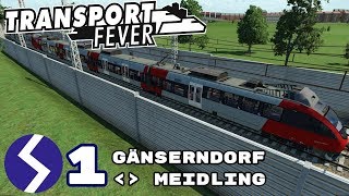 Wien S1 Gänserndorf  Meidling Bahnhof  Transport Fever [upl. by Welker752]