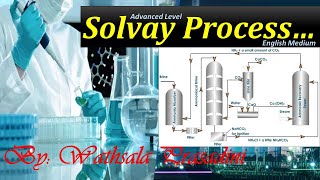 Solvay Process For Sodium Carbonate ProductionIndustrial ChemistryOnline Learning Advanced Level [upl. by Solon]