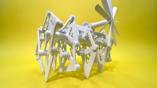 The Fully 3D Printed Strandbeest  How To Assemble [upl. by Trevlac]