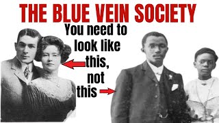 The Blue Vein Society Light Skinned Blacks ONLYNo Dark Skins Allowed  Reconstruction Era Colorism [upl. by Oibirot]