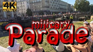 4K Military parade in Warsaw 15082023 The day of Polish Armed Forces parade military warsaw [upl. by Eirojram]