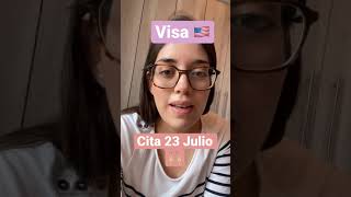 Cita Visa RECHAZADA Pt 5  23 julio [upl. by Bonnee]