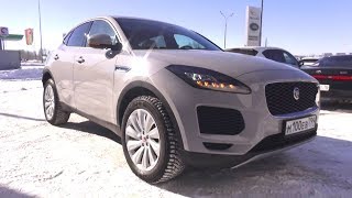 2018 Jaguar EPace Start Up Engine and In Depth Tour [upl. by Latsyek271]