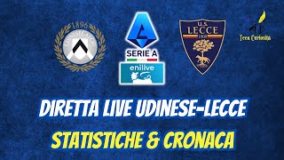 ⚪⚫ Udinese  Lecce 🟡🔴 in diretta live con statistiche e cronaca in tempo reale ⚽ 🥅 [upl. by Armand]