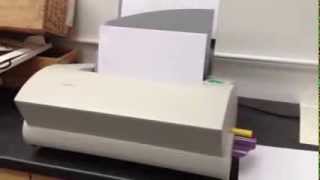 Powis Parker Fastback 11E Thermal Binding Machine [upl. by Aelsel160]