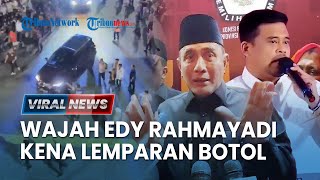 🔴 Edy Rahmayadi Kena Lemparan Botol di Wajah Bobby Nasution Ingin Cabut Laporan Pelemparan Mobil [upl. by Aldon248]