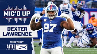 Dexter Lawrence MICD UP 🗣 quotIts about usquot  New York Giants [upl. by Soelch]