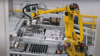 Combine Two Efficient Palletizing Technologies with the Hybrid Robotic Palletizer APR1150 [upl. by Eirak263]